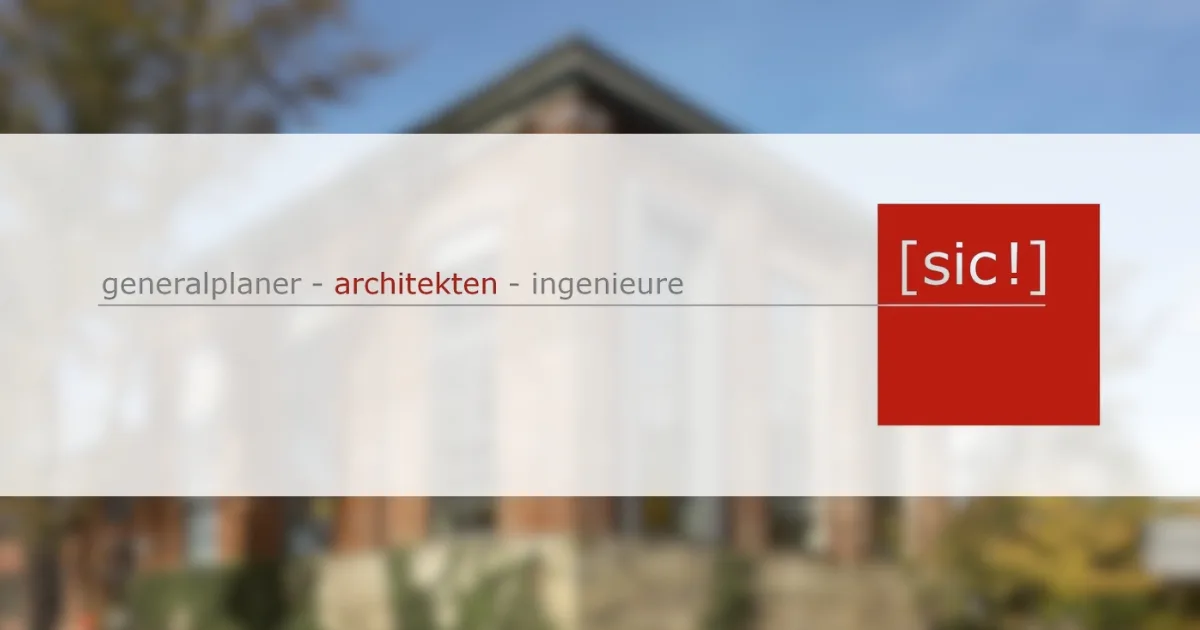 sic architekten gmbh