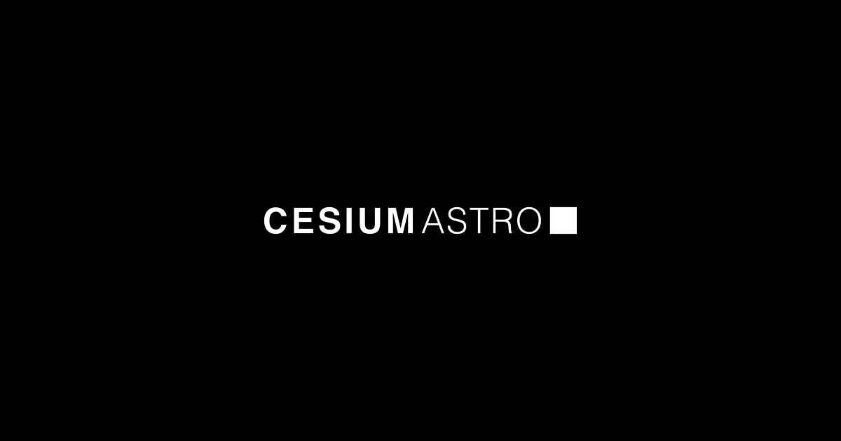 CesiumAstro