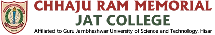 Chhaju Ram Memorial (CRM) Jat College logo