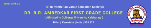 Dr. B. R. Ambedkar First Grade College logo