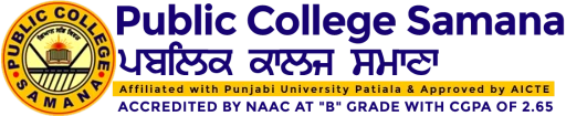 Public College, Samana logo