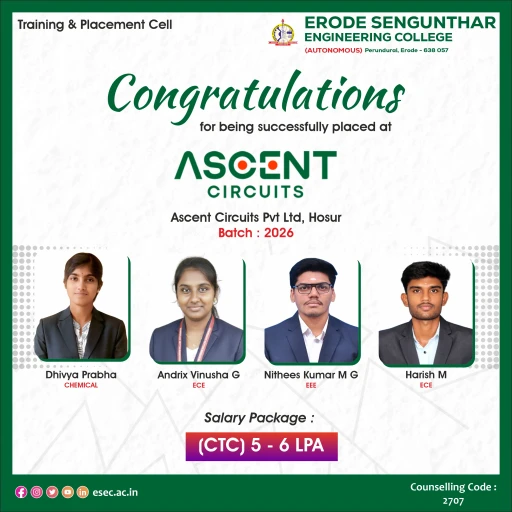Erode Sengunthar Engineering College logo