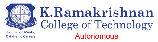 K RAMAKRISHNAN COLLEGE OF TECHNOLOGY (KRCT) logo
