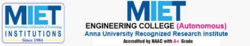 M.I.E.T. Engineering College in Trichy logo