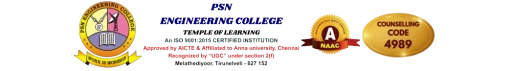 PSN College of Engineering and Technology logo