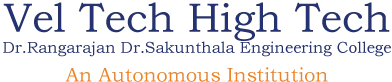 Vel Tech High Tech Dr. Rangarajan Dr. Sakunthala Engineering College logo