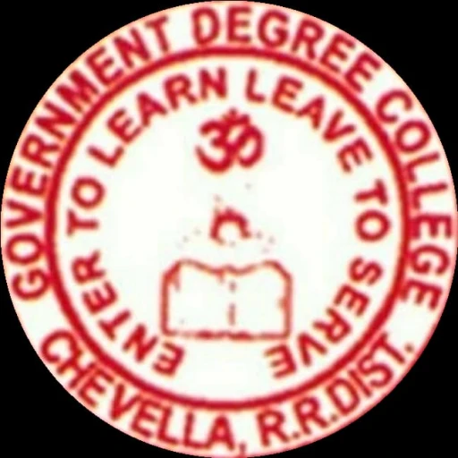 Government Degree College, Chevella logo