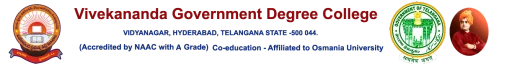 Vivekananda Government Degree College logo