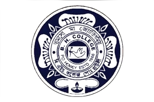 B.H. College, Howly logo