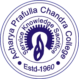 Acharya Prafulla Chandra College, West Bengal State University logo