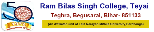 R. B. S. College, Teyai logo