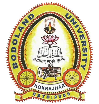Bodoland University logo