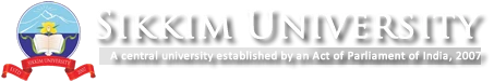 Sikkim University logo