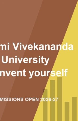 Swami Vivekananda University logo