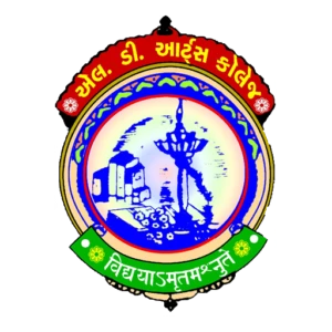 Lalbhai Dalpatbhai Arts College logo