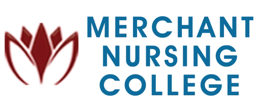 Merchant Nursing College logo